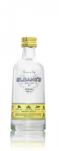 Sloane's Dry Gin Miniatur