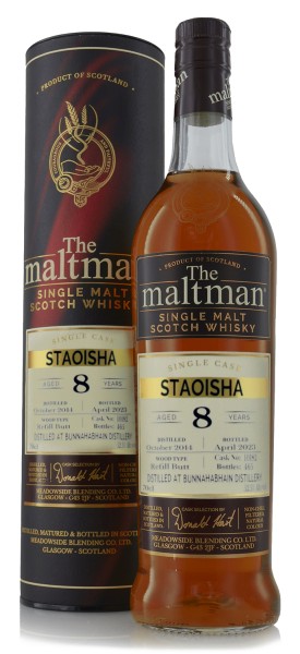 Staoisha Single Malt Whisky 8 Jahre 2014 The Maltman