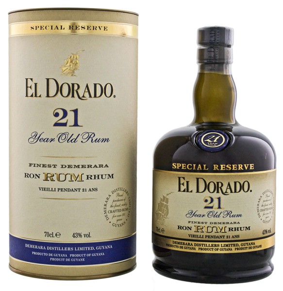 El Dorado Guyana Rum Special Reserve 21 Jahre
