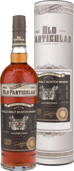 Glenrothes 2005/2023 Douglas Laing Old Particular "The Lynx"