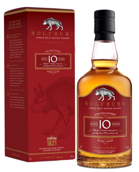 Wolfburn Single Malt Whisky 10 Jahre Sherry Cask