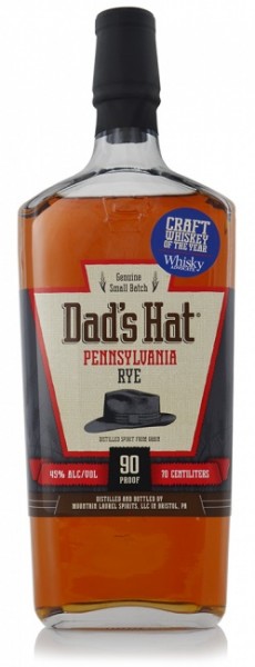 Dad's Hat Pennsylvania Rye Small Batch Whiskey