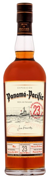 Exposición Panama Pacific Rum 23 Jahre