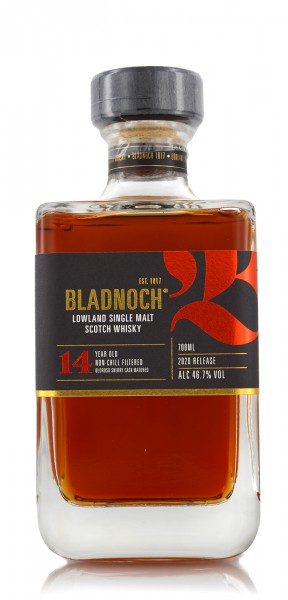 Bladnoch Whisky 14 Jahre Oloroso Sherry Cask 2021 release