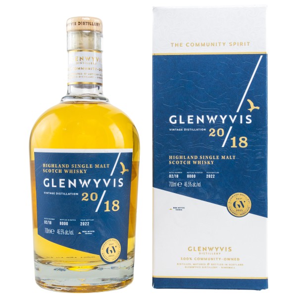 Glenwyvis Highland Single Malt Whisky Batch 02/18