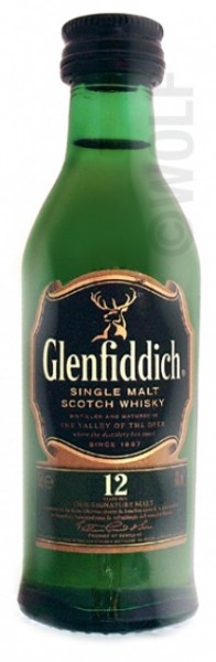 Glenfiddich 12 Jahre Miniatur