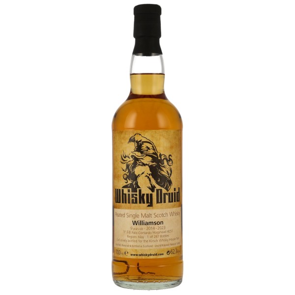 Whisky Druid Williamson Single Malt Whisky Palo Cortado Sherry Hogshead #251
