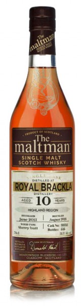 Royal Brackla 10 Jahre 2011 The Maltman