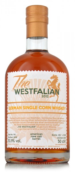 The Westfalian Single Corn Whiskey 2016/2021