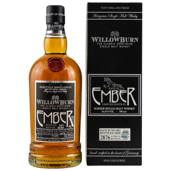 WillowBurn Whisky Ember Batch 001 Limited Edition 2020