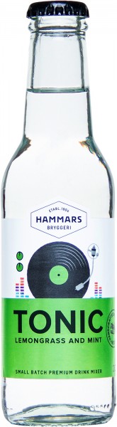 Hammars Tonic Lemongras & Mint (1 x 0,2 l)