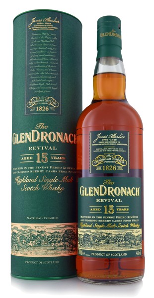 Glendronach Single Malt Whisky Revival 15 Jahre