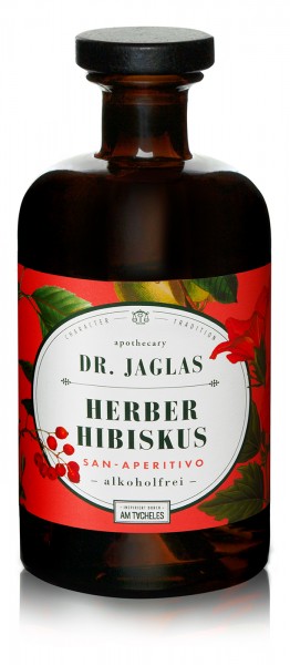 Dr. Jaglas Herber Hibiskus San Aperitivo alkoholfrei