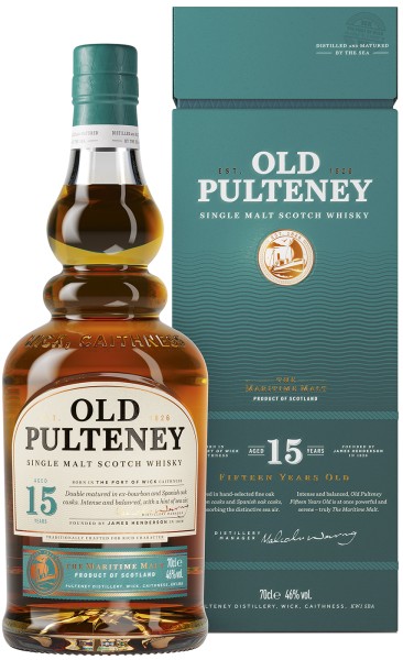 Old Pulteney Single Malt Whisky 15 Jahre