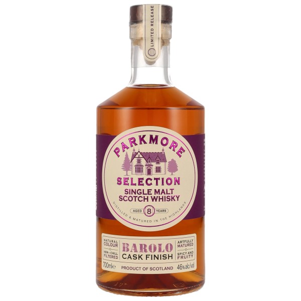 Parkmore Selection 8 Jahre Barolo Cask Finish Highland Single Malt Scotch Whisky