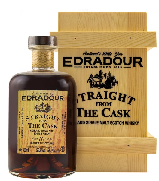 Edradour Single Malt Highland Whisky Straight from the Cask 10 Jahre