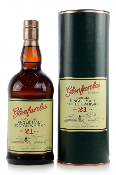 Glenfarclas Single Malt Whisky 21 Jahre