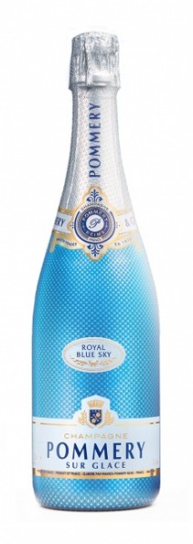Pommery Champagner Royal Blue Sky in Geschenkverpackung