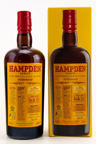 Hampden Overproof Pure Single Jamaican Rum