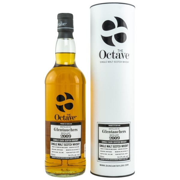 Glentauchers 2009 Single Malt Whisky Duncan Taylor The Octave 53,5 %