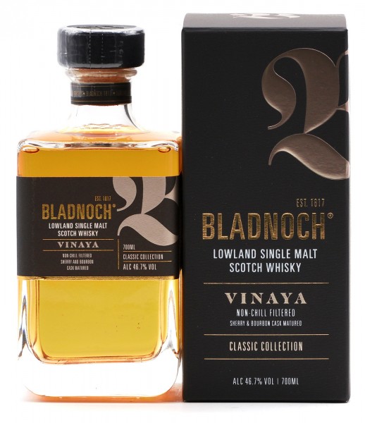 Bladnoch Single Malt Whisky Vinaya Classic Collection