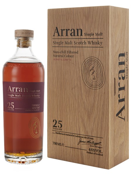 Arran Single Malt Scotch Whisky 25 Jahre