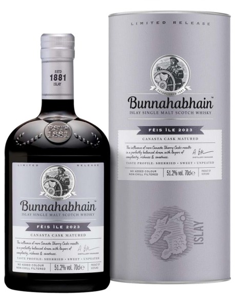 Bunnahabhain Single Malt Whisky Feis Ile 2023 Canasta Cask