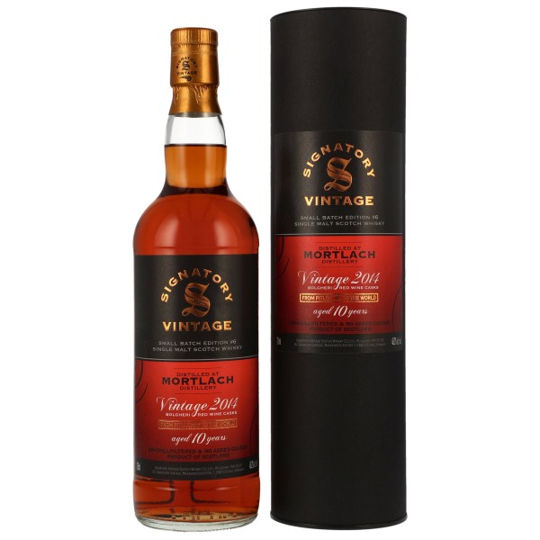 Mortlach Single Malt Scotch Whisky 10 Jahre Signatory Small Batch Edition #6