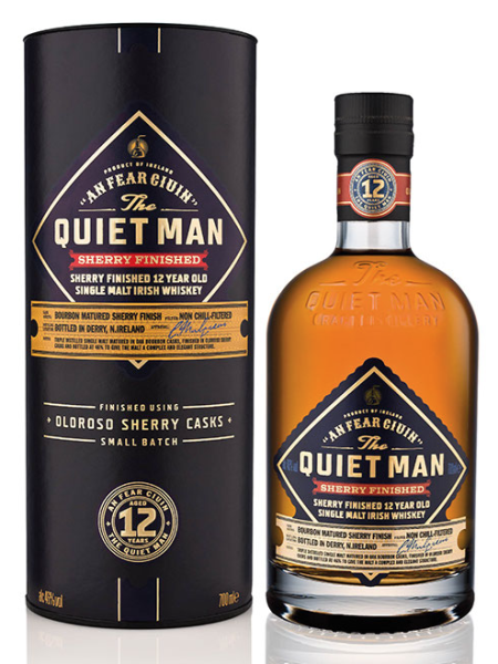 Quiet Man Irish Whisky 12 Jahre Sherry Finish