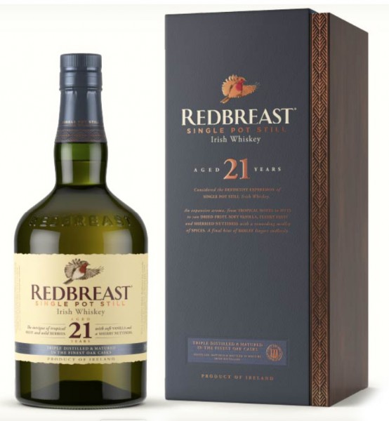 Redbreast Single Pot Stil Irish Whiskey 21 Jahre 2022