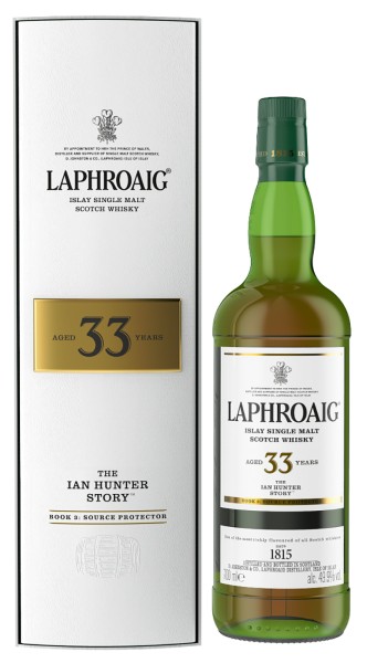 Laphroaig 33 Jahre Ian Hunter Story 2021 Part III