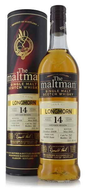 Longmorn Single Malt Whisky 14 Jahre Maltman