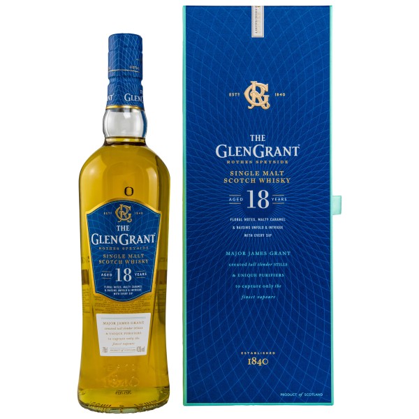 Glen Grant Single Malt Whisky 18 Jahre