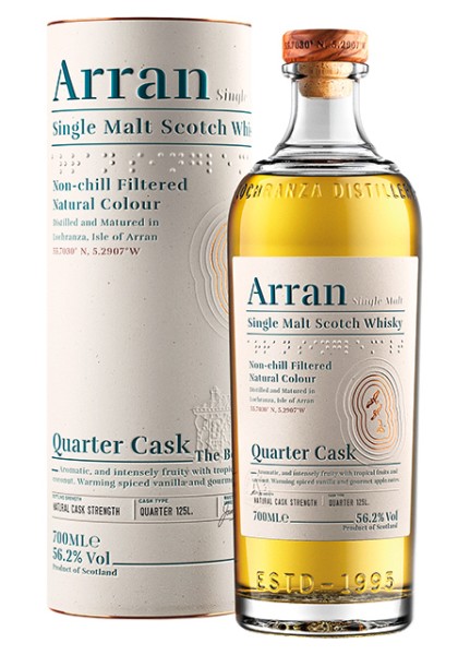 Arran Single Malt Whisky Quarter Cask "The Bothy"