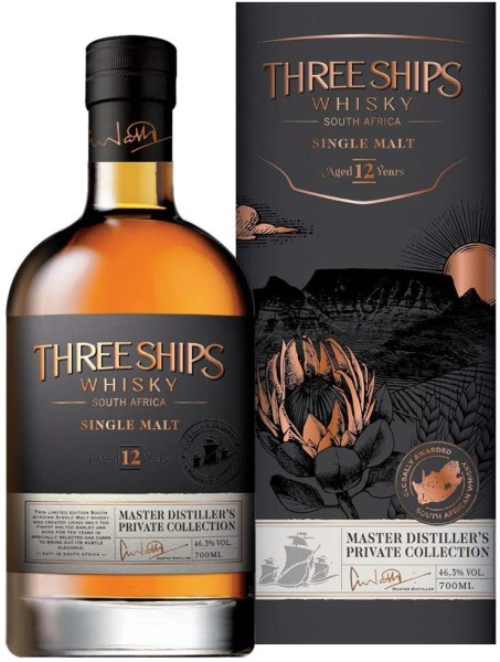Three Ships South Africa Single Malt Whisky 12 Jahre