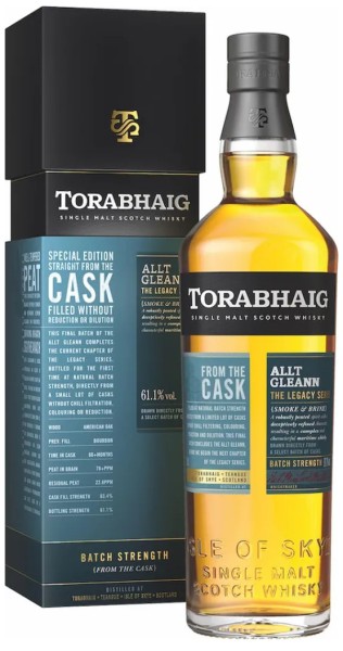 Torabhaig Allt Gleann Batch Strength Legacy Series Single Malt Whisky