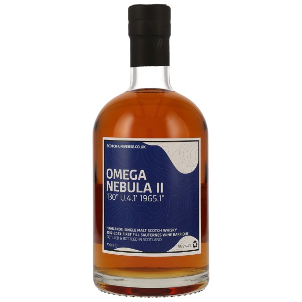 Omega Bebula II Highland Single Malt Whisky 2012 Scotch Universe