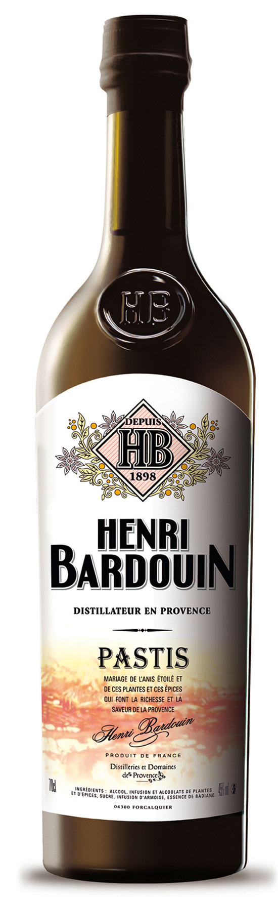 Henri Bardouin Pastis in GP - Distilleries et Domaines de Provence