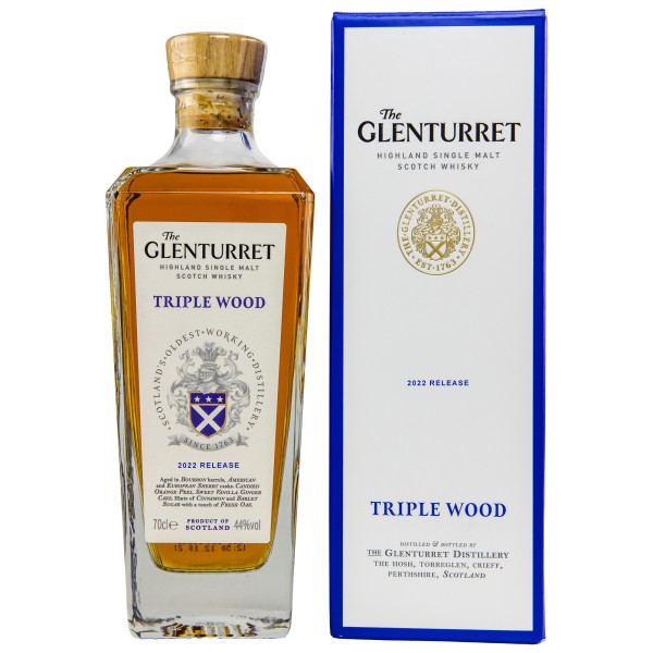 Glenturret Single Malt Whisky Triple Wood 2022