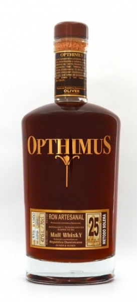 Opthimus "Resposado en Barricas de Malt Whisky" 25 Jahre