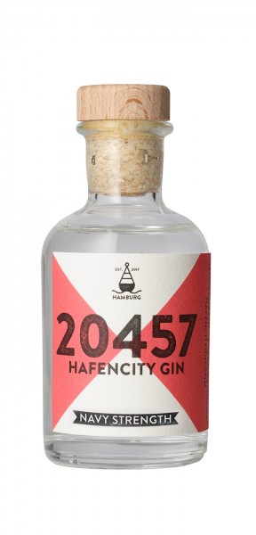 20457 Hafencity Gin Navy Strength Miniatur