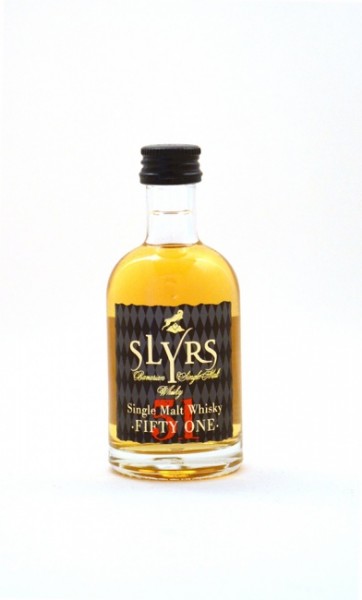Slyrs Single Malt Whisky "Fifty One" Miniatur