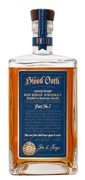 Blood Oath Bourbon Whiskey Pact No. 7 in Holzbox