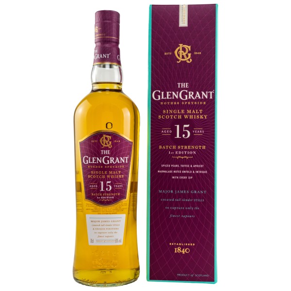 Glen Grant Single Malt Whisky 15 Jahre