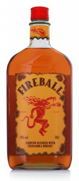 Fireball - Whiskeylikör mit Zimt