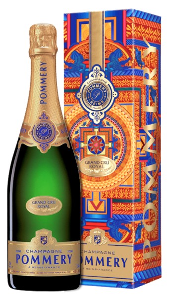 Pommery Champagner Grand Cru Royal Vintage 2009 in Geschenkverpackung