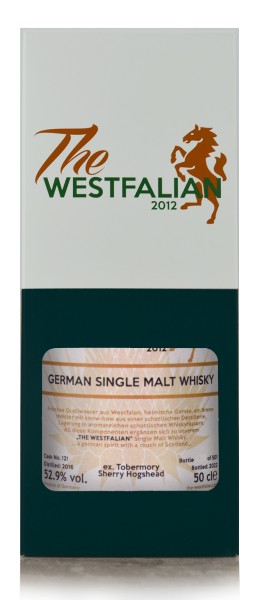 The Westfalian German Single Malt Whisky Tobermory Sherry Cask 121