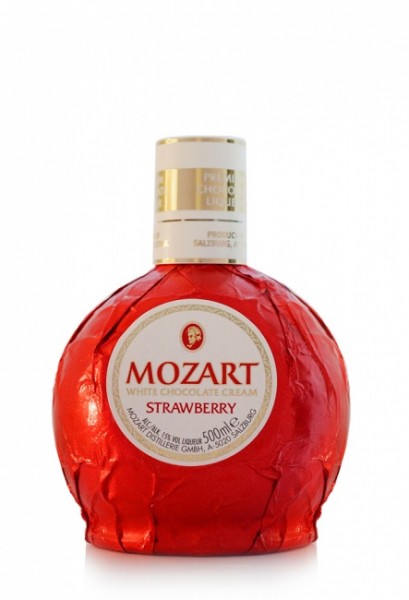 Mozart Strawberry White Chocolate Cream