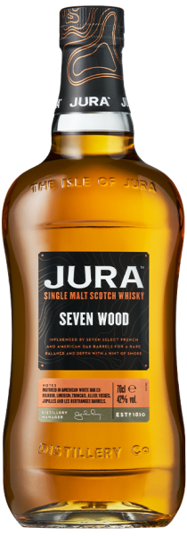 Jura Single Malt Whisky Seven Wood Siegle Malt