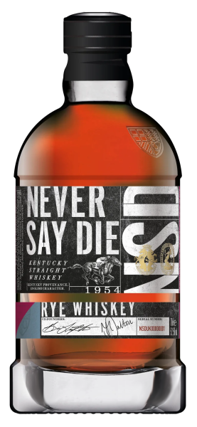 „Never Say Die“ Kentucky Straight Rye Whiskey